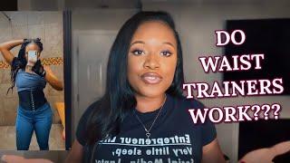 Do Waist Trainers Work? | JOURNEY FROM MEDIUM TO XSMALL WAIST TRAINER