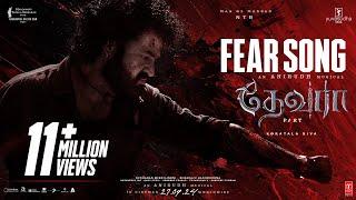 Fear Song | Devara Part - 1 | NTR | Koratala Siva | Anirudh Ravichander | 27 Sep 2024