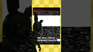 Multiple Springtrap Hallucinations in FNAF 3!?! #shorts #fnaf #fnaf3
