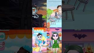 OMG"My Friend Always Exaggerates" My Talking Angela 2 And Angela #tiktok #duo #viral #shorts #omg