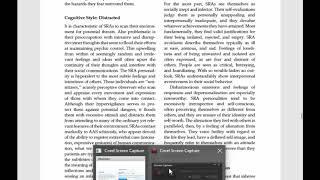 Reading from Disorders of Personality: Avoidant