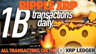 Ripple XRP: Did Chris Larsen Say We Will Eventually See 1 BILLION Transactions DAILY On The XRPL?