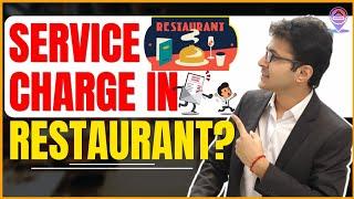 10% Service charge by restaurant - De ya nahi?  #shorts