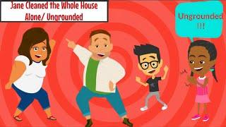 Jane Cleaned the Whole House Alone/ Ungrounded| Learn English with Angela
