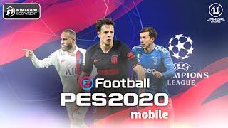 Patch PES 2020 Mobile Terbaru V4.4.0 Champions League Edition | Patch OBB