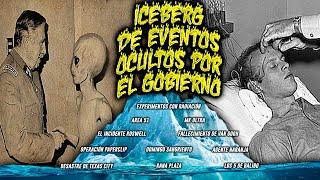 EL ICEBERG DE EVENTOS OCULTOS POR EL GOBIERNO