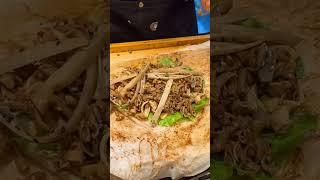 The crepe I ate on the street in Jinhua