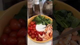 паста с креветками и камамбером #рецепты #рецептужина #пастаскреветками #рецептпасты
