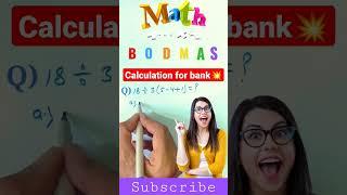 Calculation for bank | Bank exam | #tricks #comment #subscribe #education #maths #eeducation24  