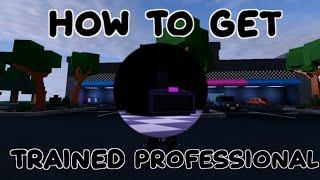 How to get Trained Professional Badge In Fazbear's Revamp RP P2