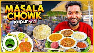 Jaipur Masala Chowk Worth The Hype? | Rajasthani Thali , Samrat Jalebi & More | Veggie Paaji