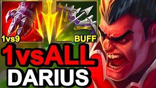 Wild Rift China Darius Top - 28KILL PENTA !? NEW Lethal Tempo Darius Build Runes