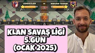 ÇOK KRİTİK VİRAJLAR ! KLAN LİGİ 5.GÜN ! CLASH OF CLANS