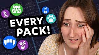 building in the sims but i have to use literally EVERY PACK