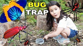 BUG HUNT TRAP WITH HONEY CONTAINER WORMS BUGS LIZARDS WOW