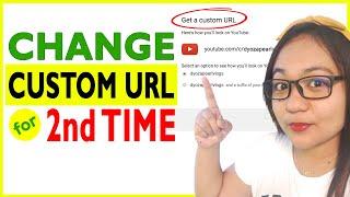 How to Change Youtube URL for Second Time