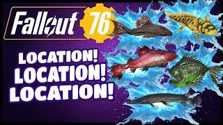Must Know Fishing Locations! - Fallout 76