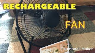 COMLIFE rechargeable fan product review.