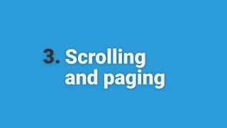 Protopie tutorials for beginners:  03 Scrolling and paging