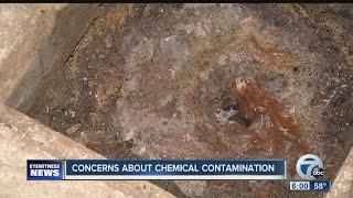 What is leaking into homes in neighborhoods around the Love Canal?