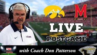 IOWA - MARYLAND POSTGAME (Part 2) with Coach Don Patterson / Iowa Football / Iowa Hawkeyes Postgame