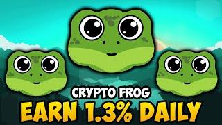 CRYPTO FROG - EARN 1.3% DAILY WITH GENESIS FROG NFTS