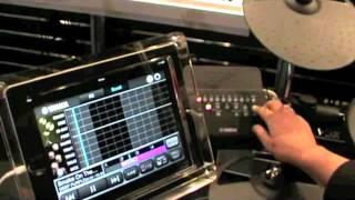 AMAC 2014: Yamaha DTX400 Touch interactive drums & Songbeats app