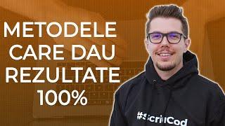 Metodele recomandate să-ți dezvolți gândirea de programator