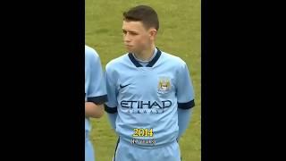 Phil Foden Evolution 2010-2024