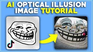 How to Make These VIRAL Ai Optical Illusion Images