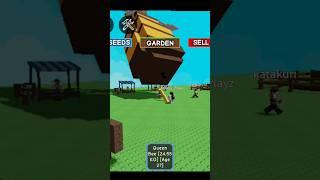 Trading For Giant Queen Bee In Grow A Garden #growagarden #roblox #shorts #shortfeed #gaming #fyp