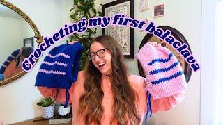 Crocheting my first balaclava!