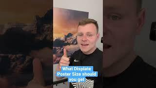 What Displate Poster Size Should you get