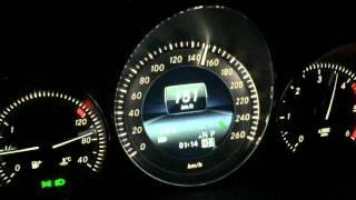 Mercedes-Benz GLK 220 CDI (170 PS) 0-190 km/h Acceleration