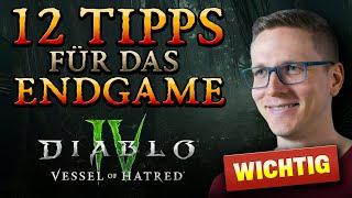 12 WICHTIGE Tipps für das ENDGAME von VESSEL OF HATRED