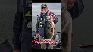Biggest largemouth in each state part 4 #fishing #bigbass