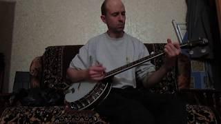 Training "Katyusha" on banjo.