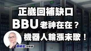 正崴回補缺口BBU老神在在？機器人輪漲未歇！#正崴 #興能高 #加百裕｜型態投資學｜胡楨宏