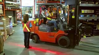 How to Improve Warehouse Safety with Forklift Safety Lights？