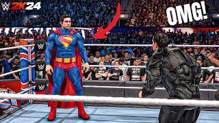 SuperMan VS Zod - FIGHT  -  WWE 2K24