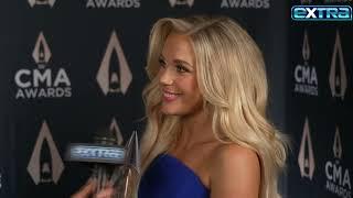 Megan Moroney REACTS to CMA Awards Win & Thanks Her Parents! (Exclusive)