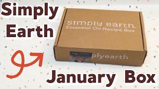 Simply Earth - January 2021 Essential Oil Unboxing + Promo Code!