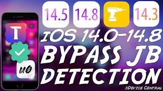 iOS 14.8 / 14.5.1 / 14 JAILBREAK Detection FIX | How To Use Apps While Jailbroken!