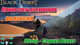 Лучшие места  фарма для начинающих - БДО 2024 - BLACK DESERT Online -  ВАЛЕНСИЯ - Серная Шахта