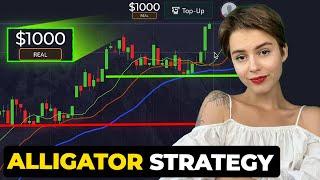 ALLIGATOR INDICATOR STRATEGY | BEST INDICATOR ON BINARY OPTIONS