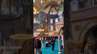 The Hagia Sophia mosque must visit place in Istanbul #turkeytourism #turkeytravel