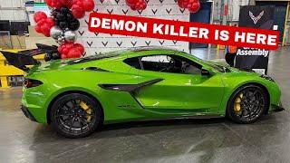 MENERIMA PENGIRIMAN CORVETTE ZRLX 1250 HP SAYA! *SANG PEMBUNUH SETAN*