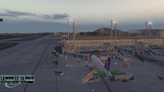 SCSE - SCEL // first flight with plugin "PassengerFX" freeware // xpl 11