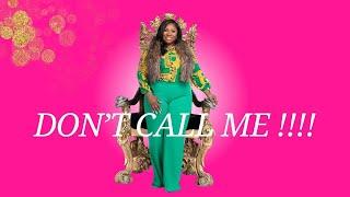 Don't call me !!!!!!!!!!!!!!!