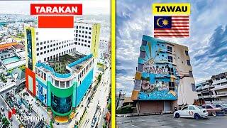 BEDA NASIB KOTA TARAKAN INDONESIA VS TAWAU MALAYSIA! Beginilah Perbandingan Ekonomi & Pembangunan